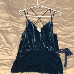 Express Velvet Tank Top